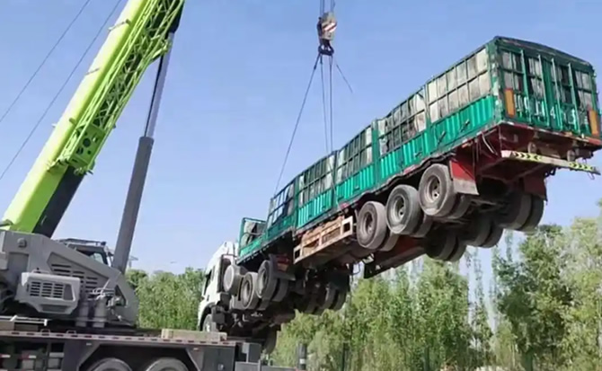 昆山道路脱困救援案例
